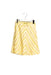 A Yellow Mid Skirts from Nicholas & Bears in size 6T for girl. (Front View)
