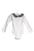 A White Long Sleeve Bodysuits from Jacadi in size 2T for girl. (Front View)