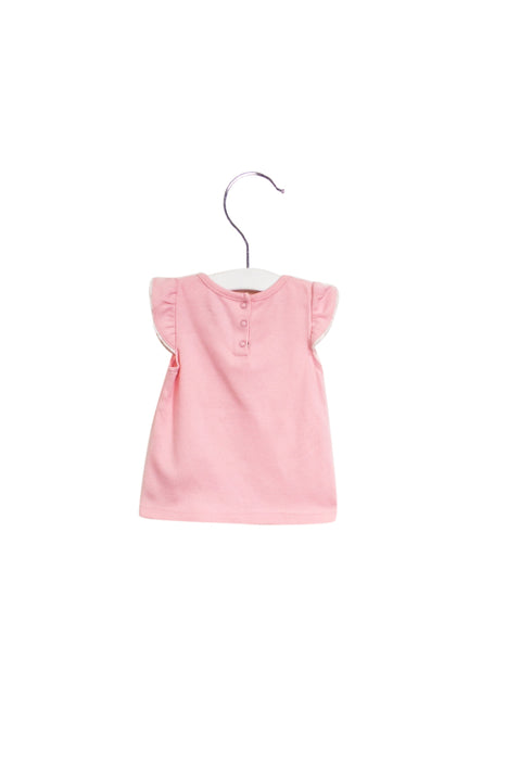 A Pink Sleeveless Tops from Juicy Couture in size 6-12M for girl. (Back View)