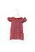 A Orange Short Sleeve Dresses from Velveteen in size 12-18M for girl. (Front View)