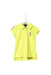 A Yellow Short Sleeve Polos from Ralph Lauren in size 4T for girl. (Front View)