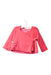 A Pink Lightweight Jackets from Petit Bateau in size 0-3M for girl. (Back View)