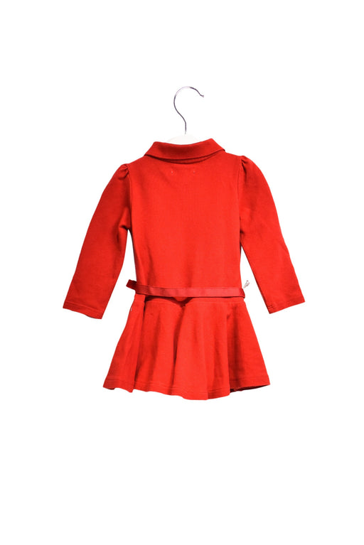 A Red Bloomers from Ralph Lauren in size 6-12M for girl. (Front View)