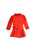A Red Bloomers from Ralph Lauren in size 6-12M for girl. (Front View)