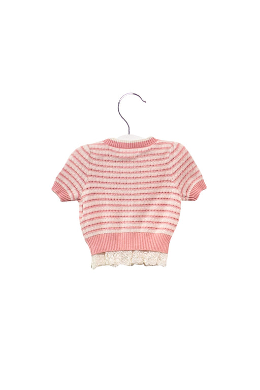 A Pink Cardigans from Nicholas & Bears in size 6-12M for girl. (Front View)