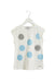 A White Short Sleeve T Shirts from Simonetta in size 6T for girl. (Front View)