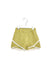 A Yellow Shorts from Chichirikids in size 2T for girl. (Front View)