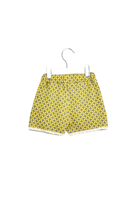 A Yellow Shorts from Chichirikids in size 2T for girl. (Back View)