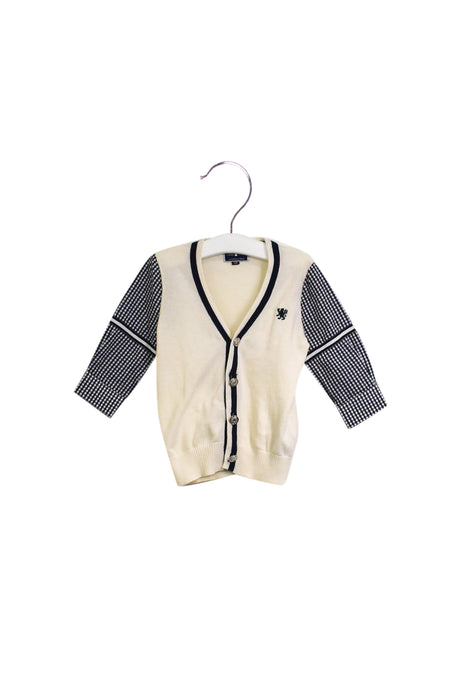 A White Cardigans from Nicholas & Bears in size 6-12M for boy. (Back View)