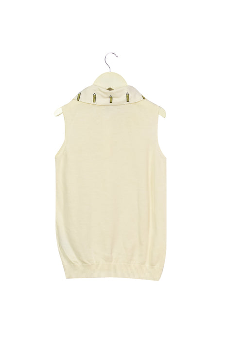 A Beige Sleeveless Tops from Nicholas & Bears in size 10Y for girl. (Back View)