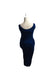 A Blue Sleeveless Dresses from Isabella Oliver in size XS for maternity. (Back View)