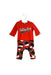 A Red Long Sleeve Jumpsuits from BAPE KIDS in size 3-6M for boy. (Front View)
