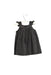 A Grey Sleeveless Dresses from Bonpoint in size 6-12M for girl. (Back View)
