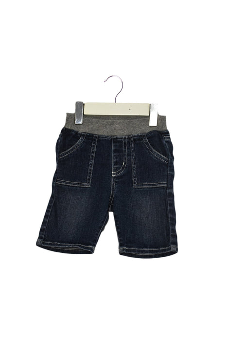 A Blue Shorts from Miki House in size 12-18M for girl. (Front View)