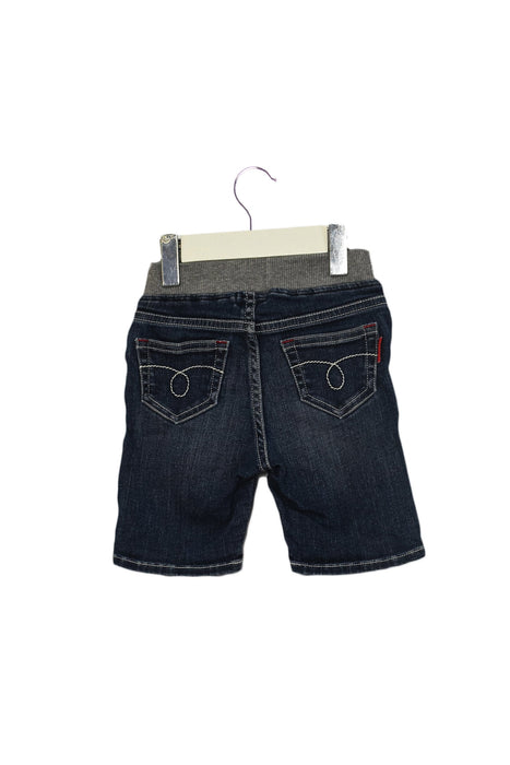 A Blue Shorts from Miki House in size 12-18M for girl. (Back View)