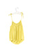 A Yellow Sleeveless Tops from Caramel Baby & Child in size 6T for girl. (Front View)