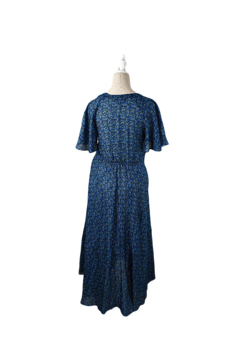 A Blue Short Sleeve Dresses from Hatch in size XS for maternity. (Back View)