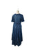 A Blue Short Sleeve Dresses from Hatch in size XS for maternity. (Back View)