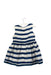 A Navy Sleeveless Dresses from Chickeeduck in size 12-18M for girl. (Back View)