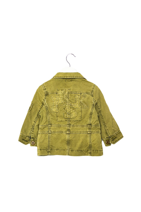 A Green Lightweight Jackets from IKKS in size 2T for girl. (Back View)
