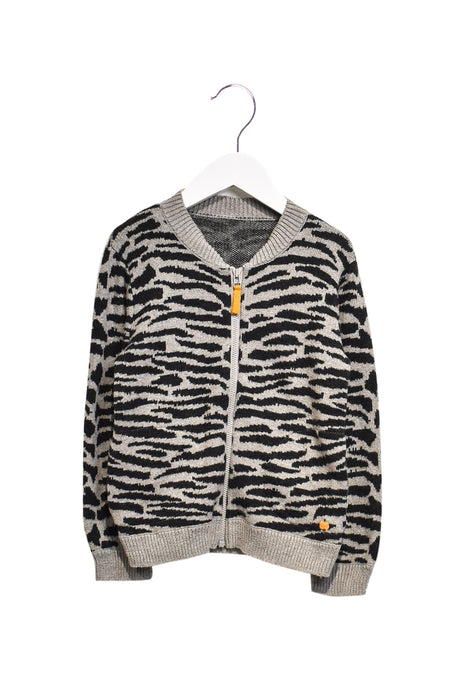 A Black Cardigans from Bonnie Baby in size 4T for girl. (Front View)