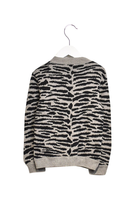 A Black Cardigans from Bonnie Baby in size 4T for girl. (Front View)