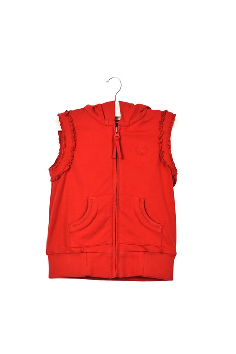 A Red Sleeveless Tops from Nicholas & Bears in size 6-12M for girl. (Front View)