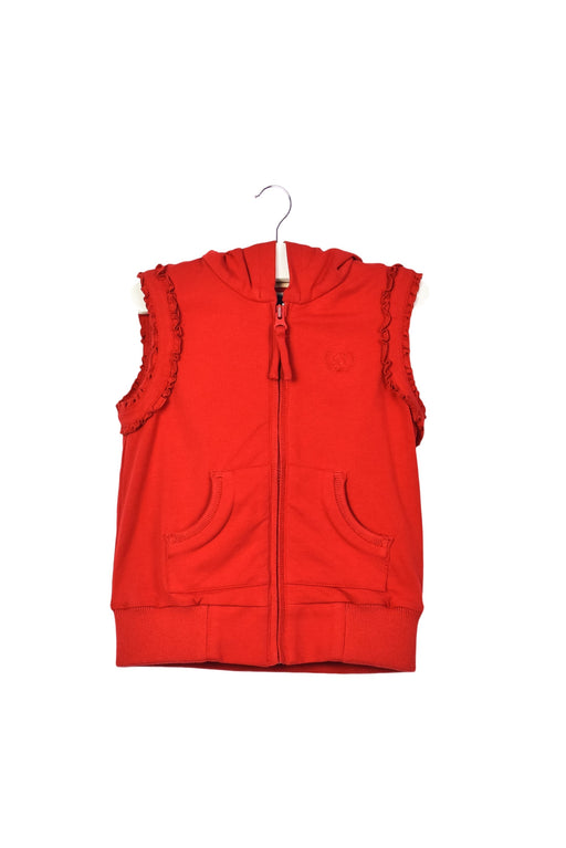 A Red Sleeveless Tops from Nicholas & Bears in size 6-12M for girl. (Front View)