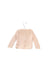 A Beige Cardigans from Jacadi in size 3-6M for girl. (Front View)