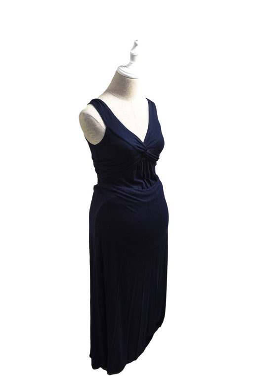 A Navy Sleeveless Dresses from Boden in size XS for maternity. (Front View)
