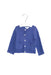 A Navy Cardigans from Jacadi in size 6-12M for girl. (Front View)