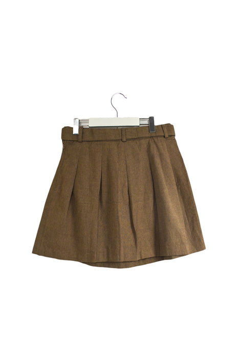 A Brown Short Skirts from Jacadi in size 10Y for girl. (Back View)