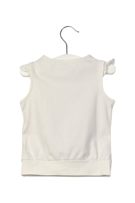 A White Sleeveless Tops from Nicholas & Bears in size 6-12M for girl. (Back View)