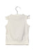 A White Sleeveless Tops from Nicholas & Bears in size 6-12M for girl. (Back View)