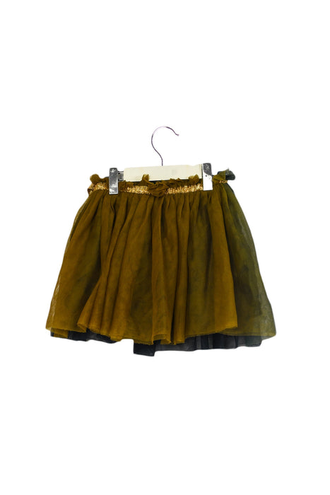 A Navy Tulle Skirts from Bonton in size 2T for girl. (Back View)