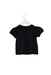 A Black Short Sleeve T Shirts from Armani in size 0-3M for girl. (Back View)