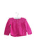 A Pink Cardigans from Jacadi in size 3-6M for girl. (Front View)