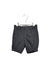 A Grey Shorts from Jacadi in size 3-6M for boy. (Front View)
