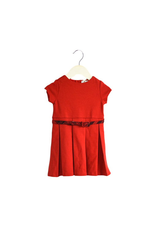 A Red Dress Sets from Ralph Lauren in size 6-12M for girl. (Front View)