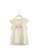 A White Sleeveless Tops from Nicholas & Bears in size 8Y for girl. (Front View)