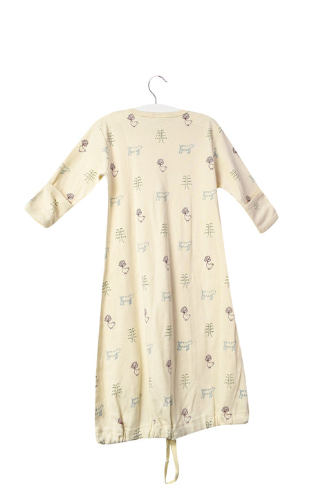 A Beige Sleepsacs from Nature Baby in size 3-6M for girl. (Back View)