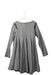 A Black Sweater Dresses from Petit Bateau in size 10Y for girl. (Back View)