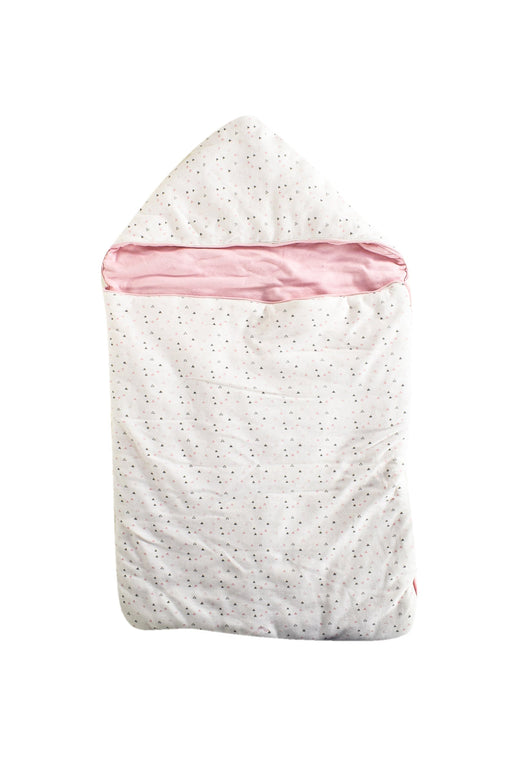 A White Sleepsacs from Château de Sable in size O/S for girl. (Front View)