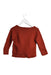 A Brown Cardigans from Les Enfantines in size 18-24M for girl. (Back View)