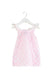 A Pink Sleeveless Dresses from Jacadi in size 6-12M for girl. (Front View)