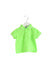 A Green Short Sleeve Polos from Jacadi in size 3-6M for boy. (Front View)