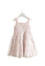 A White Sleeveless Dresses from Nicholas & Bears in size 2T for girl. (Back View)