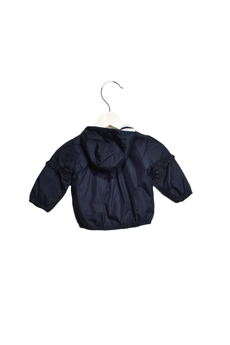 A Navy Lightweight Jackets from Diesel in size 3-6M for girl. (Back View)