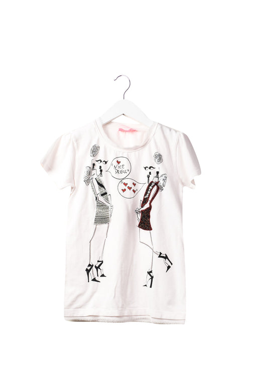 A Pink Short Sleeve T Shirts from ADE.C in size 10Y for girl. (Front View)