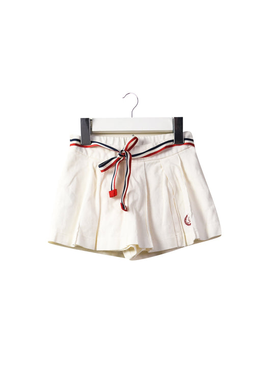 A White Skorts from Nicholas & Bears in size 6-12M for girl. (Front View)